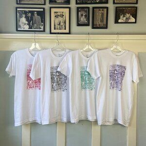 Red PDA Echo Park Art Walk T-Shirt